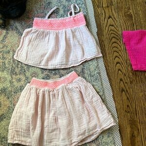 Baby gap skirt and tank top set size 5